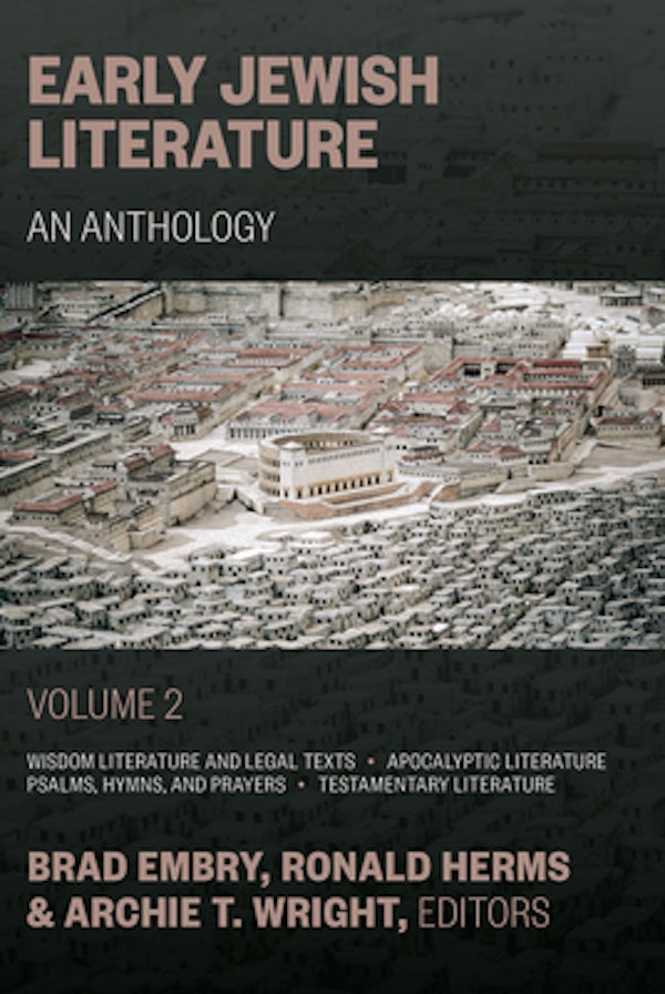 Cover image for Early Jewish Literature, Vol 2, isbn: 9780802890146