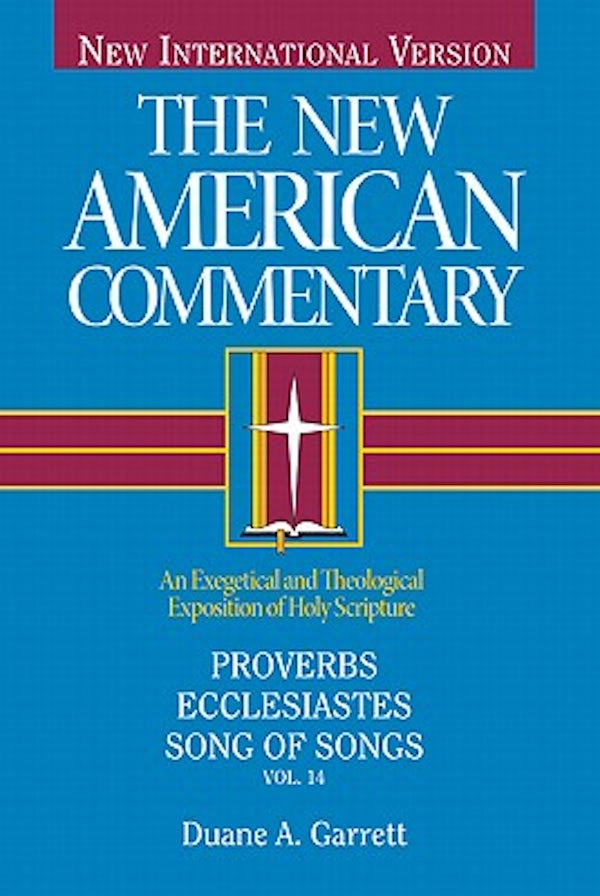 Cover image for Proverbs, Ecclesiastes, Song of Songs, isbn: 9780805401141