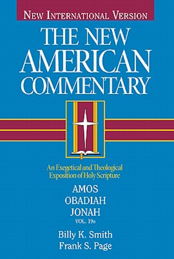 Cover image for Amos, Obadiah, Jonah, isbn: 9780805401424