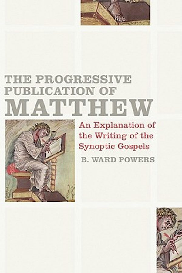 Cover image for The Progressive Publication of Matthew, isbn: 9780805448481