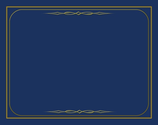 Cover image for Certificate Insert Holder: Navy (Package of 6), isbn: 9780805467383