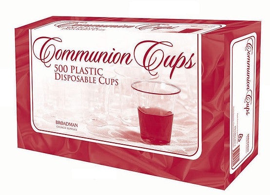 Cover image for Communion Cups - Plastic Cups (500 Cups), isbn: 9780805469615