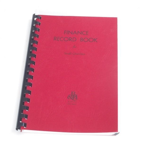 Cover image for Finance Record Book for Small Churches, isbn: 9780805480993