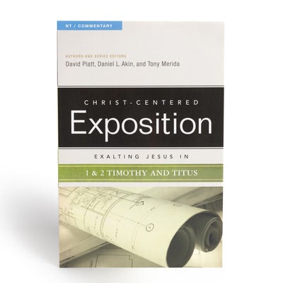 Cover image for Exalting Jesus in 1 & 2 Timothy and Titus, isbn: 9780805495904