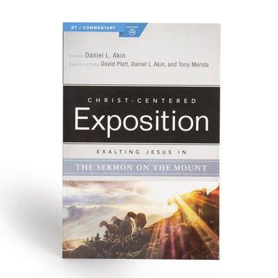 Cover image for Exalting Jesus in the Sermon on the Mount, isbn: 9780805496673