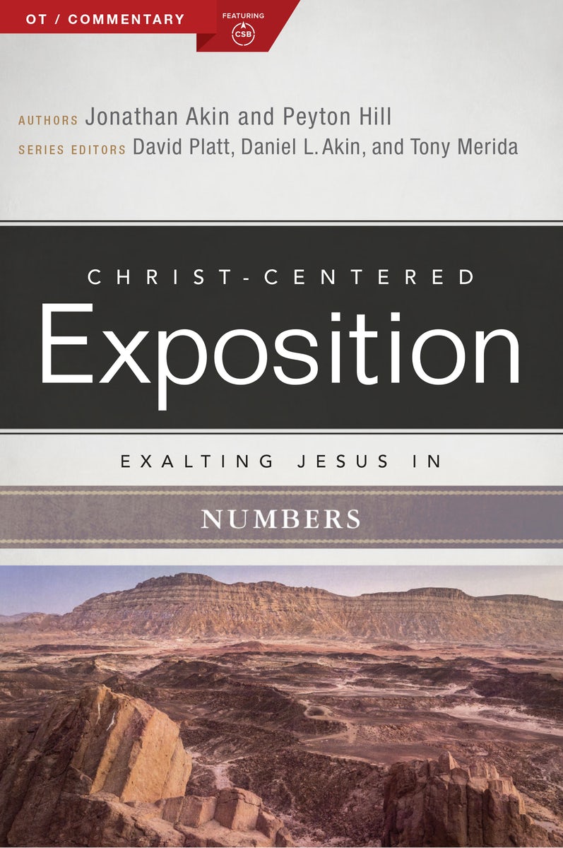 Cover image for Exalting Jesus in Numbers, isbn: 9780805496925