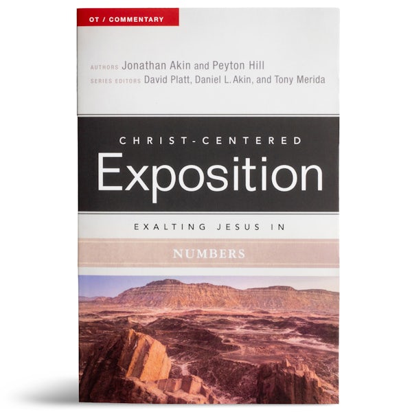 Cover image for Exalting Jesus in Numbers, isbn: 9780805496925