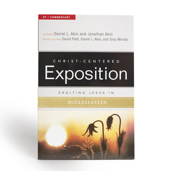 Cover image for Exalting Jesus in Ecclesiastes, isbn: 9780805497762