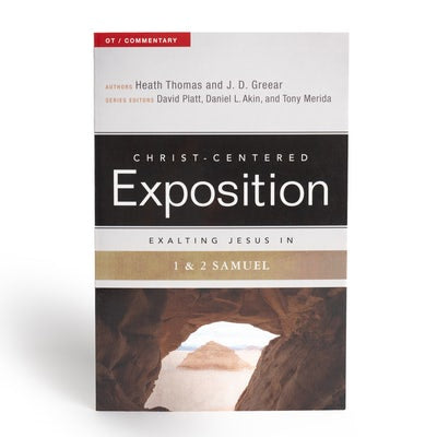 Cover image for Exalting Jesus in 1 & 2 Samuel, isbn: 9780805499315