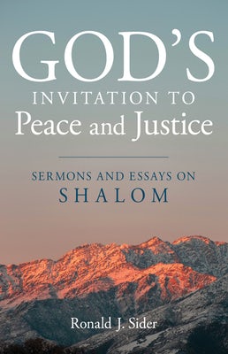 Cover image for God's Invitation to Peace and Justice, isbn: 9780817018276