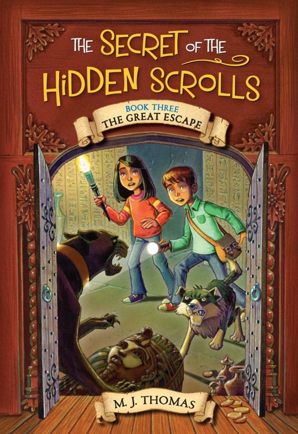 Cover image for The Secret of the Hidden Scrolls: The Great Escape, Book 3, isbn: 9780824956899