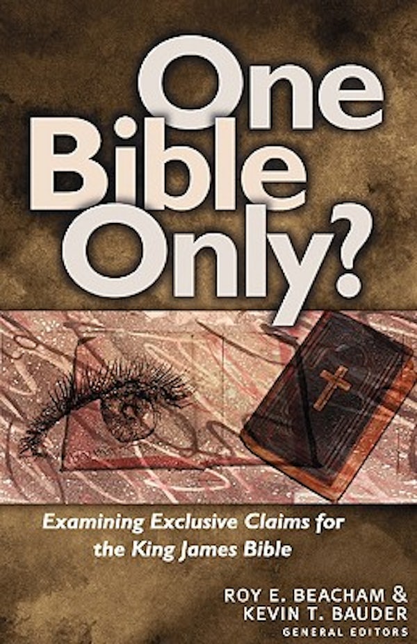 Cover image for One Bible Only?, isbn: 9780825420481