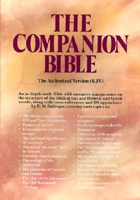 Cover image for Companion Bible-KJV, isbn: 9780825421778