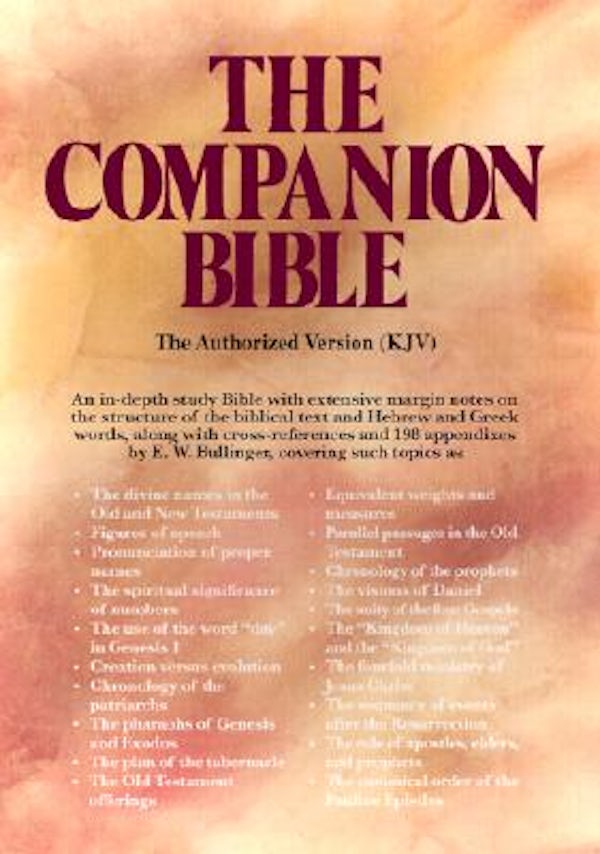 Cover image for Companion Bible-KJV, isbn: 9780825421785