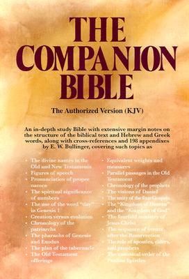 Cover image for Companion Bible-KJV, isbn: 9780825422409