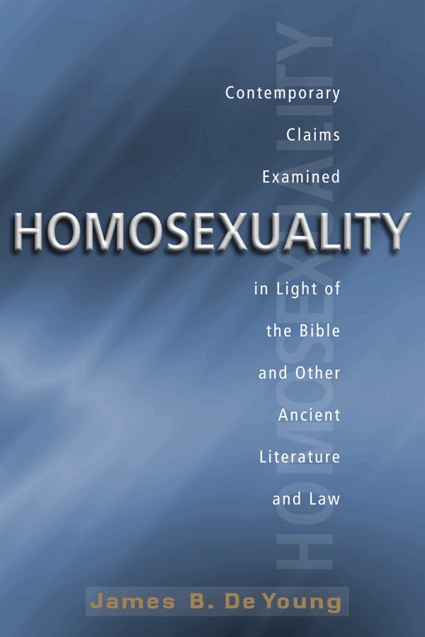 Cover image for Homosexuality, isbn: 9780825424922