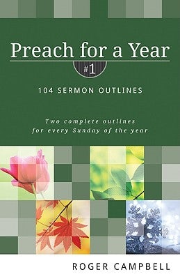Cover image for Preach for a Year, isbn: 9780825426759