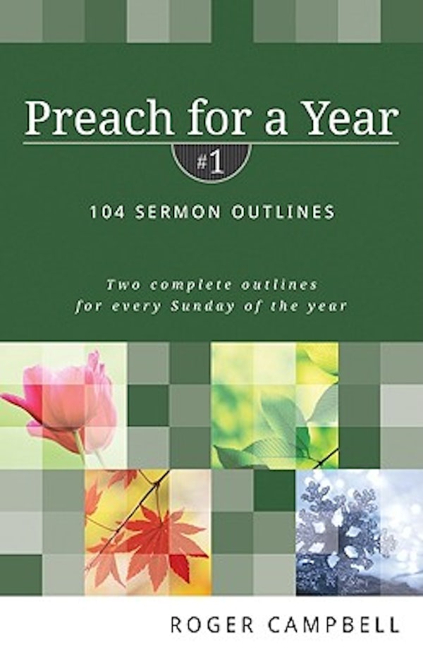 Cover image for Preach for a Year, isbn: 9780825426759