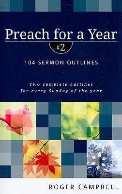 Cover image for Preach for a Year, isbn: 9780825426766