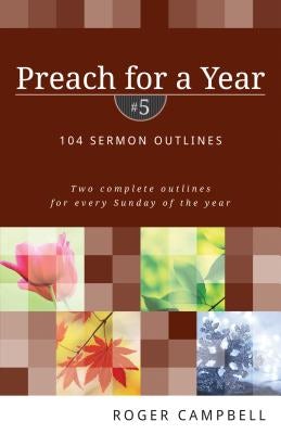 Cover image for Preach for a Year, isbn: 9780825426797