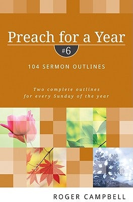 Cover image for Preach for a Year, isbn: 9780825426803