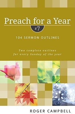 Cover image for Preach for a Year, isbn: 9780825426810