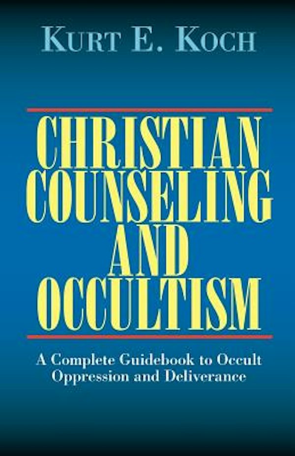 Cover image for Christian Counseling and Occultism, isbn: 9780825430107