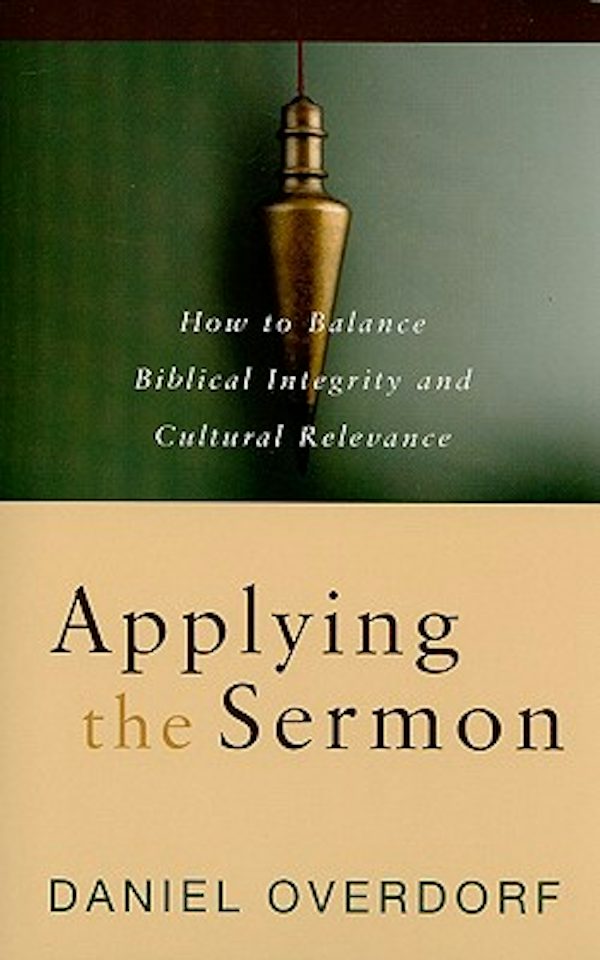 Cover image for Applying the Sermon, isbn: 9780825434471