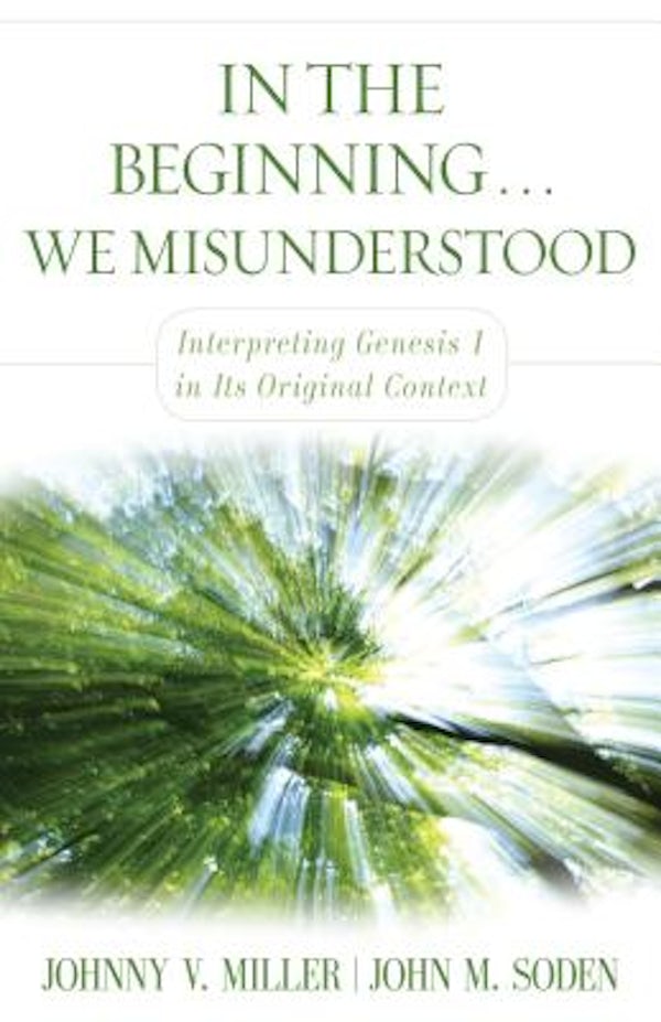 Cover image for In the Beginning... We Misunderstood, isbn: 9780825439278