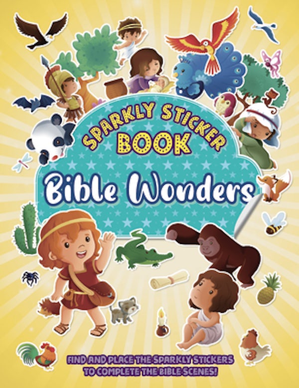 Cover image for Biible Wonders: Sparkly Sticker Book, isbn: 9780825452840