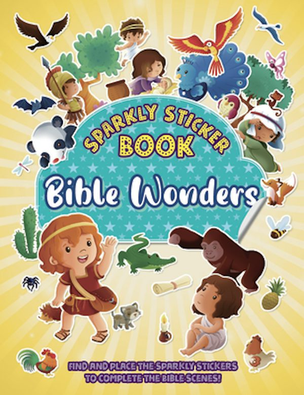 Cover image for Biible Wonders: Sparkly Sticker Book, isbn: 9780825452840