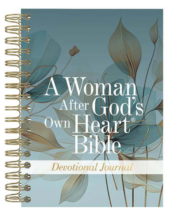 Cover image for A Woman After God's Own Heart Bible Devotional Journal, isbn: 9780825454905