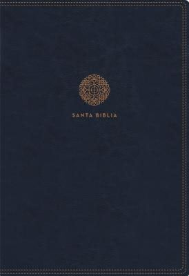 Cover image for Rvr60, Santa Biblia, Letra Supergigante, Leathersoft, Azul, Con Índice Y Cierre, Comfort Print, isbn: 9780829702644
