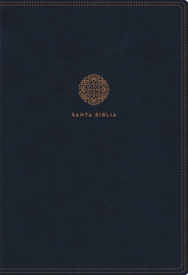 Cover image for Rvr60, Santa Biblia, Letra Supergigante, Leathersoft, Azul, Con �ndice Y Cierre, Comfort Print, isbn: 9780829702644