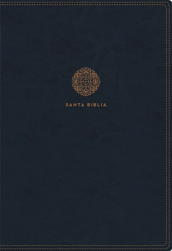 Cover image for Rvr60, Santa Biblia, Letra Supergigante, Leathersoft, Azul, Con �ndice Y Cierre, Comfort Print, isbn: 9780829702644