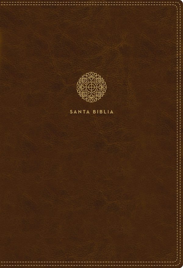 Cover image for Rvr60, Santa Biblia, Letra Supergigante, Leathersoft, Caf�, Con �ndice Y Cierre, Comfort Print, isbn: 9780829702743