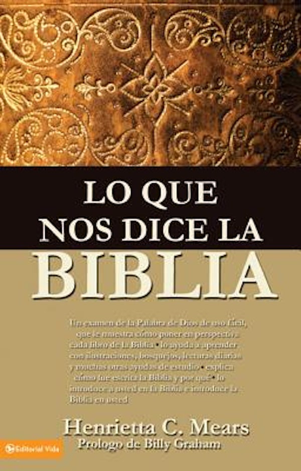 Cover image for La Lo que nos dice la Biblia, isbn: 9780829704853