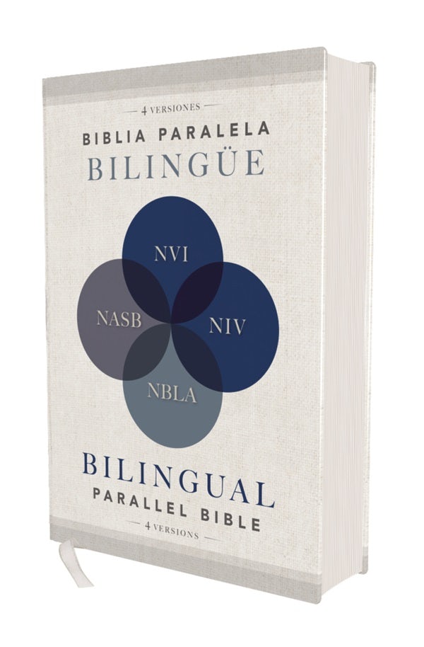 Cover image for Niv/Nvi/Nasb/Nbla, Bilingual Parallel Bible, Hardcover, Comfort Print / Niv/Nvi/Nasb/Nbla Biblia Paralela Bilingüe, Tapa Dura, Comfort Print, isbn: 9780829736496