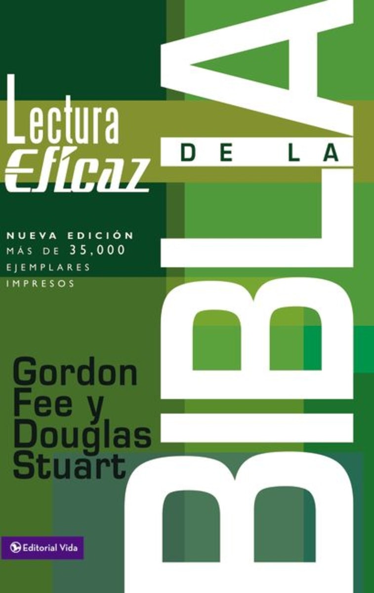 Cover image for La lectura eficaz de la Biblia, isbn: 9780829748659