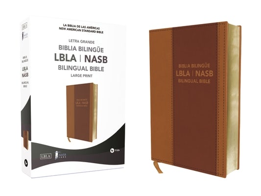 Cover image for Nasb/Lbla, Bilingual Bible, Leathersoft, Brown / Nasb/Lbla, Biblia Bilingüe, Leathersoft, Café, isbn: 9780829768091