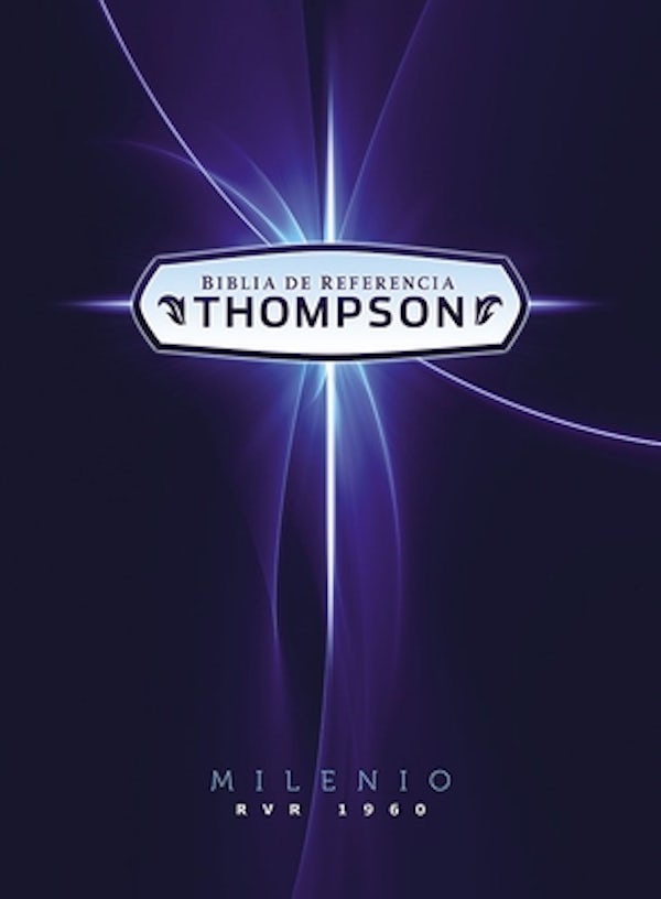 Cover image for Biblia de Referencia Thompson-Rvr 1960-Milenio, isbn: 9780829768350