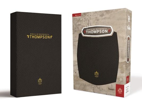 Cover image for Rvr60, Biblia de Referencia Thompson, Piel Reciclada, Negro, isbn: 9780829769098