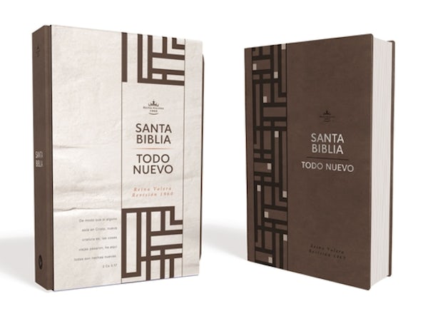Cover image for Rvr60, Santa Biblia, Nuevo Creyente 'Todo Nuevo', Leathersoft, Caf�, Comfort Print, isbn: 9780829769937