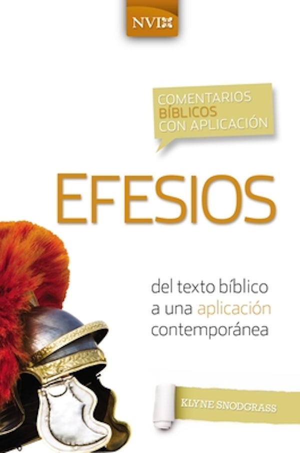Cover image for Comentario B�blico Con Aplicaci�n NVI Efesios, isbn: 9780829771107