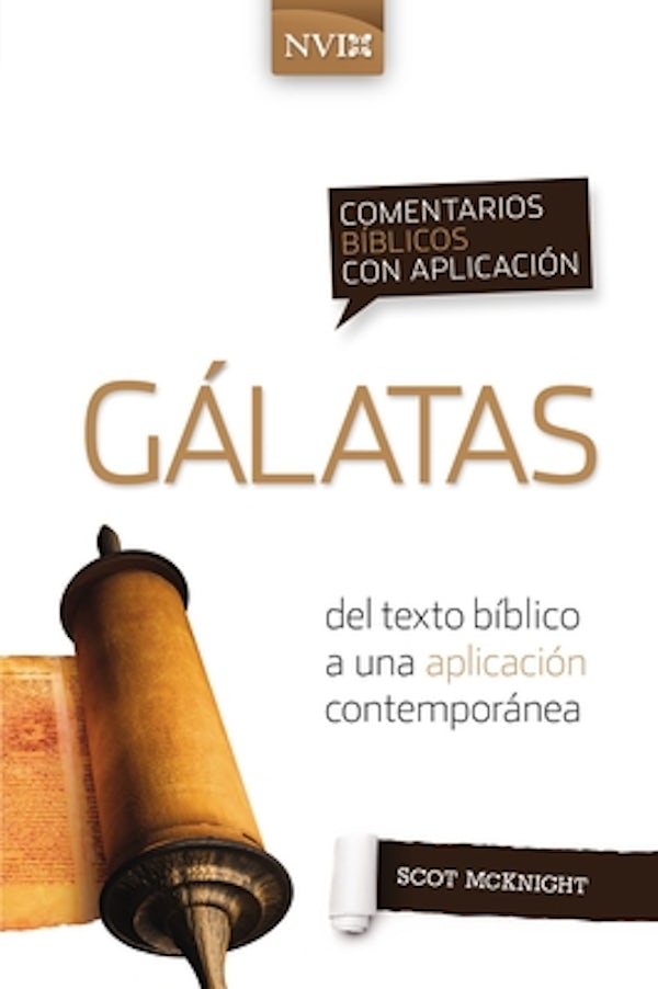 Cover image for Comentario B�blico Con Aplicaci�n NVI G�latas, isbn: 9780829771275