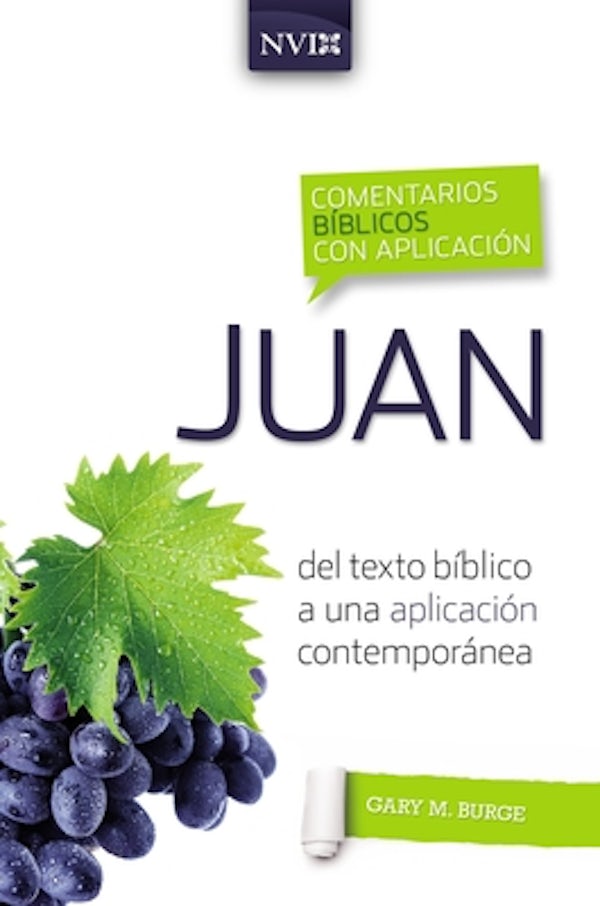 Cover image for Comentario B�blico Con Aplicaci�n NVI Juan, isbn: 9780829771398