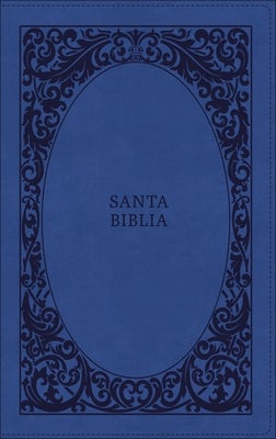 Cover image for Rvr60, Santa Biblia, Tierra Santa, Letra Grande, Leathersoft, Azul, Con Cierre, Palabras de Jesús En Rojo, Comfort Print, isbn: 9780829772173