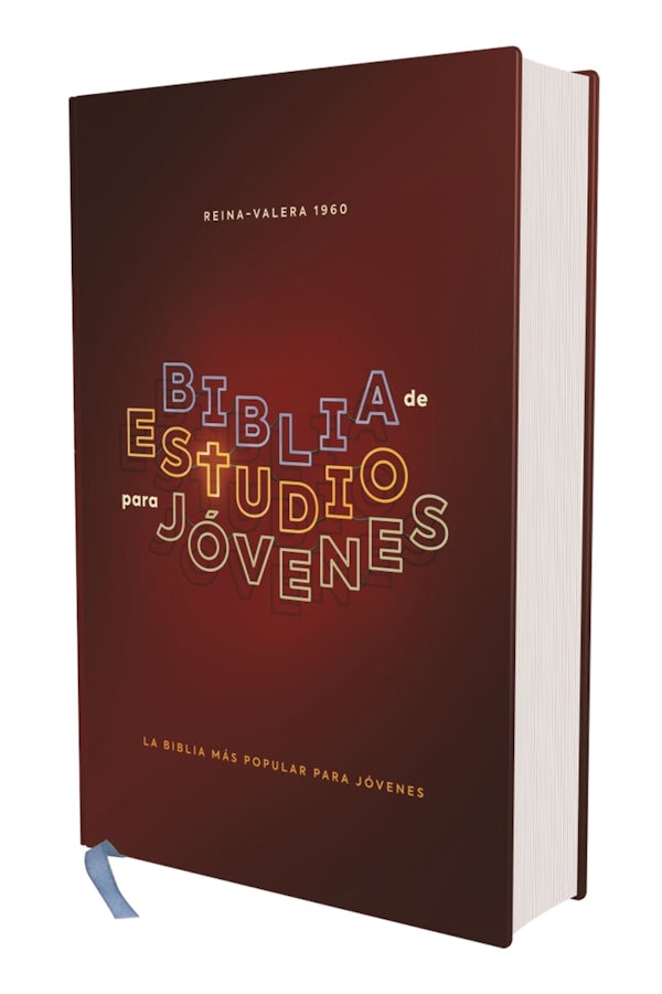 Cover image for Rvr60, Biblia de Estudio Para J�venes Adolescentes, Tapa Dura, Palabras de Jes�s En Rojo, Comfort Print, isbn: 9780829773262