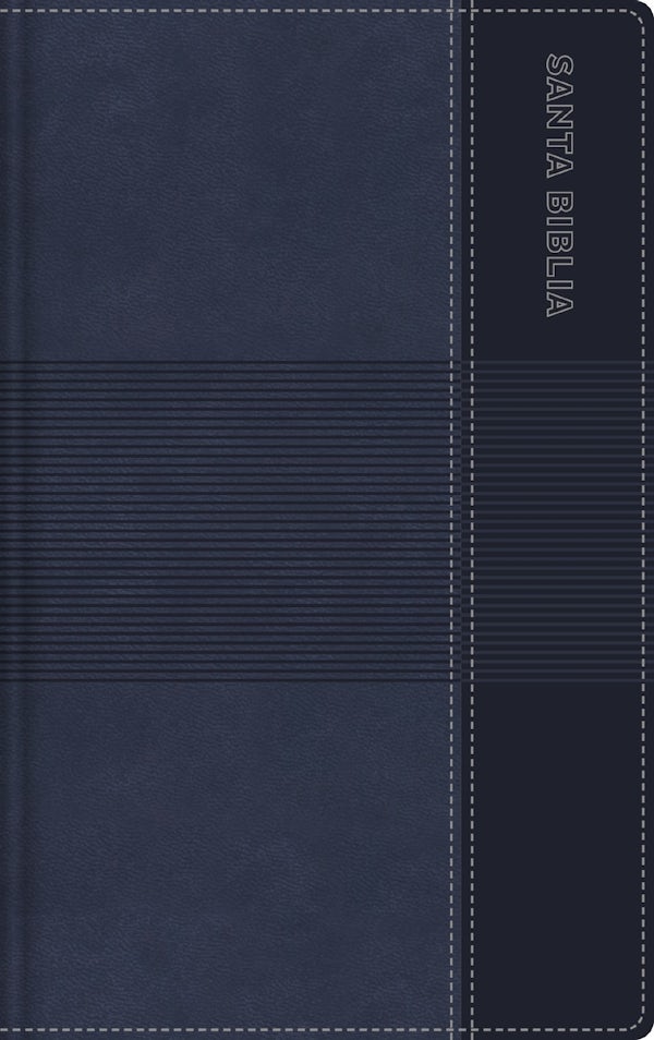 Cover image for Rvr60, Biblia de Estudio Para J�venes Adolescentes, Leathersoft, Azul, Palabras de Jes�s En Rojo, Comfort Print, isbn: 9780829773286