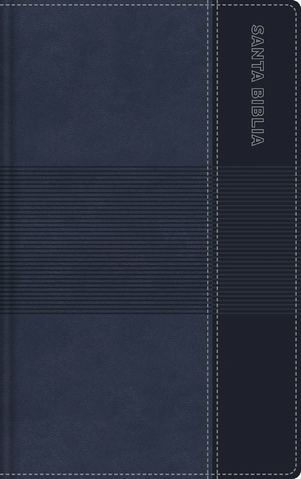 Cover image for Rvr60, Biblia de Estudio Para J�venes Adolescentes, Leathersoft, Azul, Palabras de Jes�s En Rojo, Comfort Print, isbn: 9780829773286